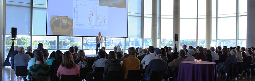 Nemmers event crowd, Photo credit: Jim Ziv) 
