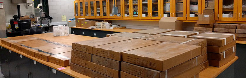 The rock preparation and storage facility