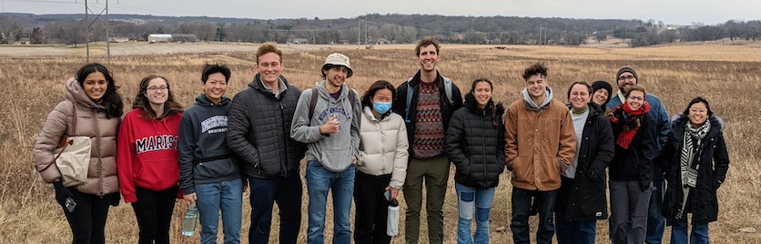 A class at Nachusa Prairie